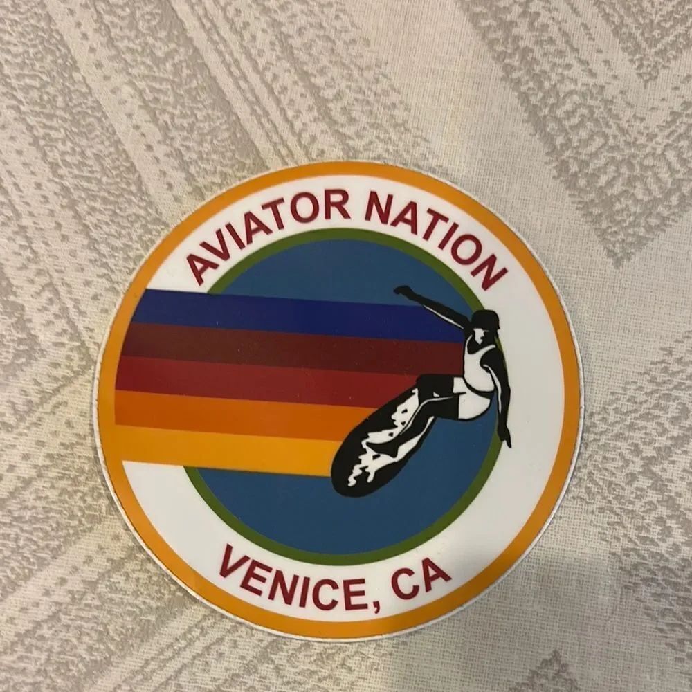 (2) Aviator Nation Logo Stickers - Picture 2 of 5